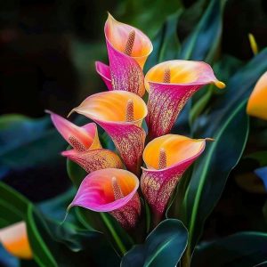 Калла Оникс купить по цене от 450р. в интернет-магазине «Посадика» с доставкой почтой в в Канаше и по всей России – [изображение №1].