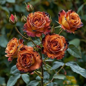 Роза плетистая Оранжевый Бриллиант купить по цене от 450р. в интернет-магазине «Посадика» с доставкой почтой в в Канаше и по всей России – [изображение №1].